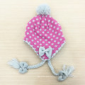 Baby Kids Children Girls Winter Warm Knitted Outdoor Earflap Ear Warmer Ski Aviator Hat (HW639)